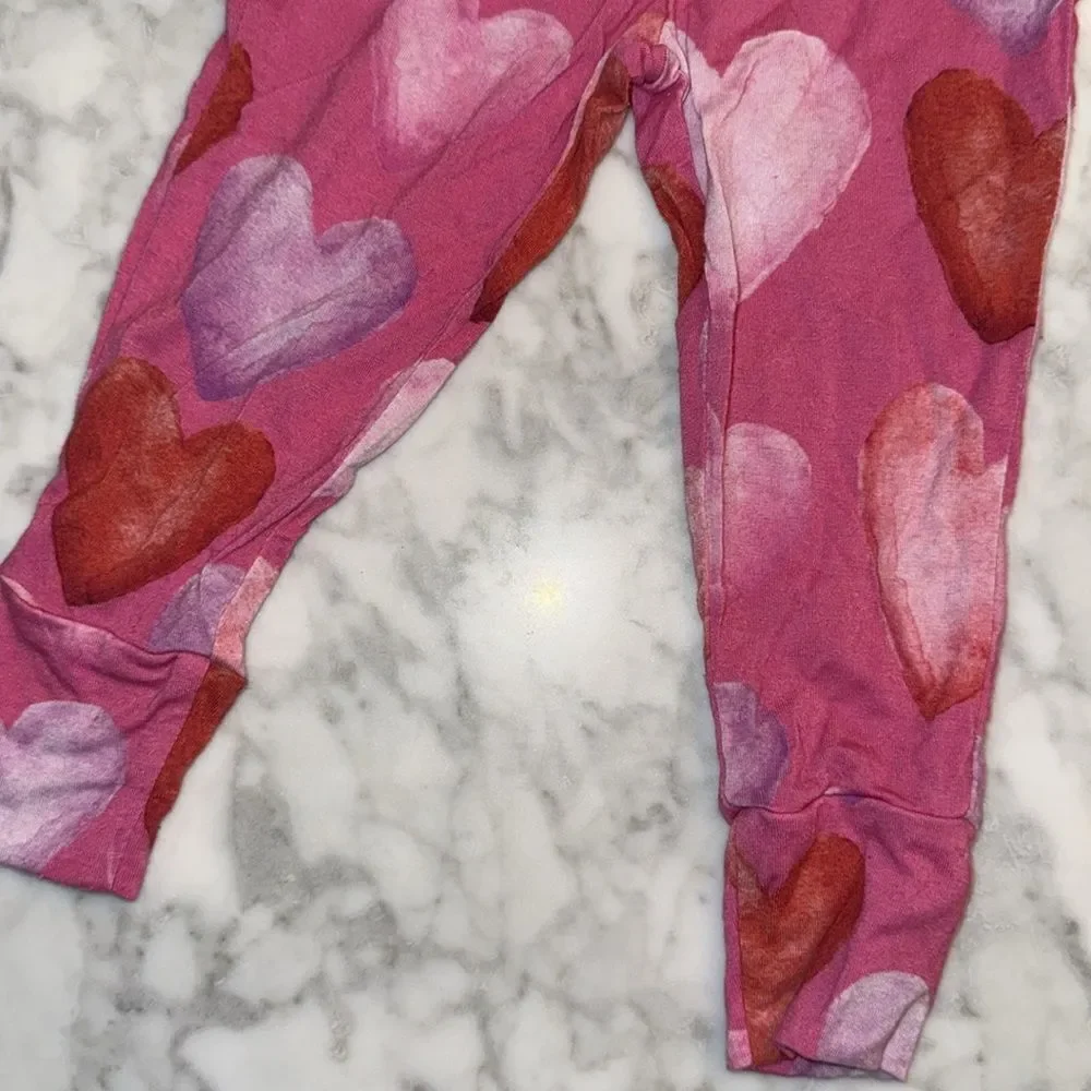 POSH PEANUT POSH VALENTINE CLASSIC PJ SET 12/18M